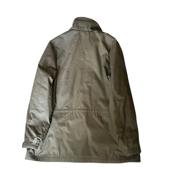 Vintage 90s Pacific Trail Jacket XXLT Outdoors Windbreaker Parka Bomber Olive - Picture 2 of 12